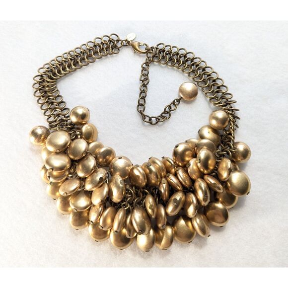 Chico's Gold Tone Cha Cha Necklace - Picture 6 of 9